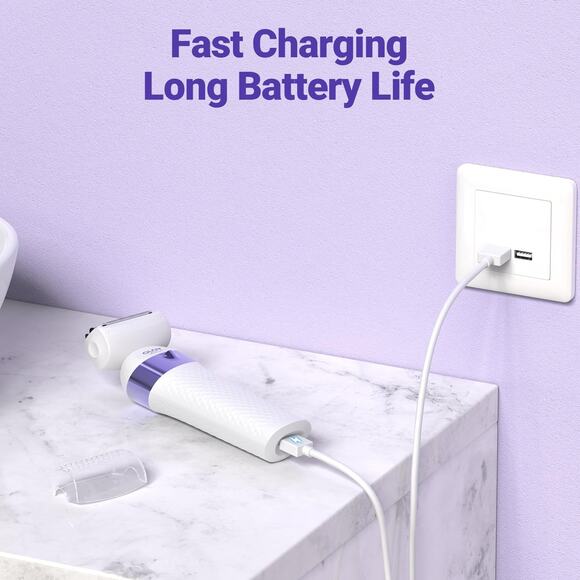 Bikini Trimmer for Women, IPX7 Waterproof Wet & Dry Electric Razors for Women - Picture 3 of 6